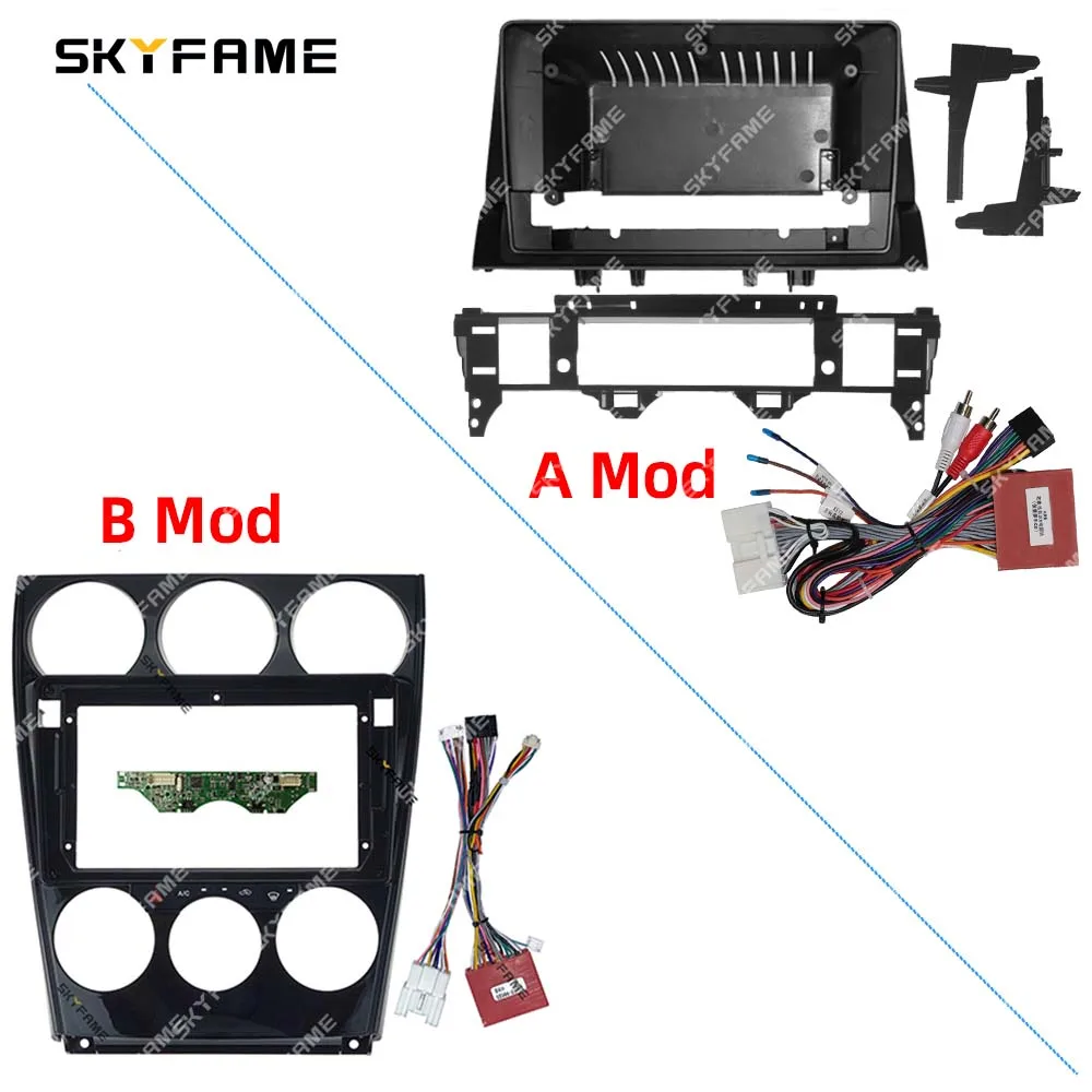 

SKYFAME Car Frame Fascia Adapter Android Radio Audio Dash Fitting Panel Kit For Mazda 6