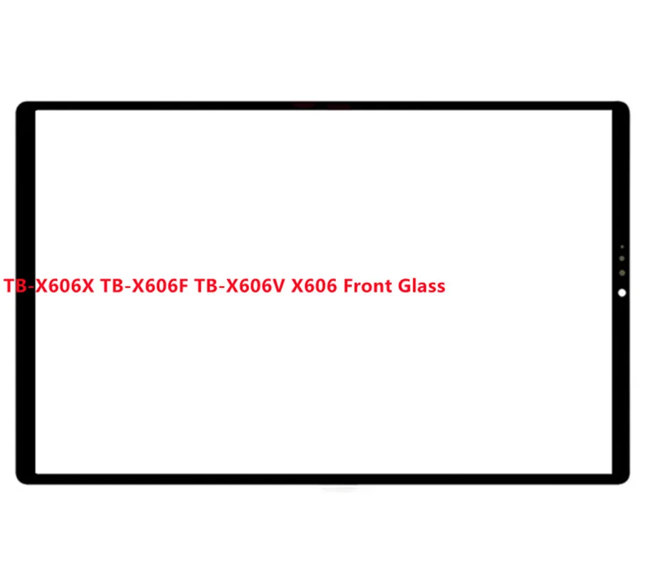 Tela de Vidro de Toque Exterior para Lenovo Tab Display Lcd Substituição do Vidro Frontal M10 Fhd Plus Tb-x606x Tb-x606f Tb-x606v X606 Novo - Imagem 2