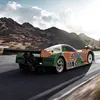 1:10 RC remote control electric brushless professional speed racing simulation model car of Rarello AK-787 flat sports car. 3