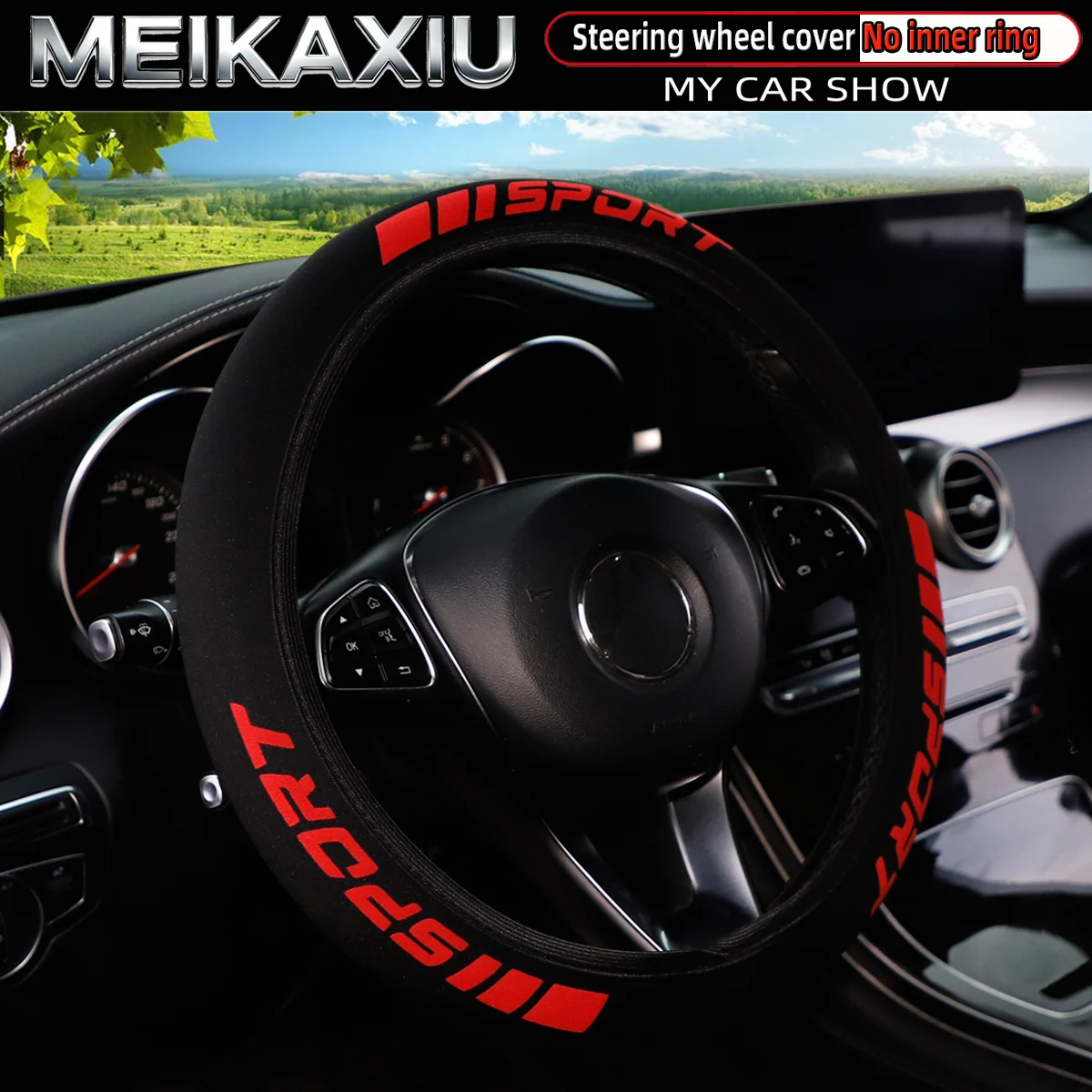 Housse de volant sport 3D