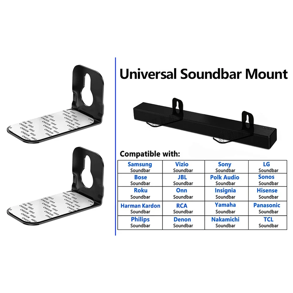 Hisense Soundbar Wall Mount Universal Soundbar Wall Mount MU9101B