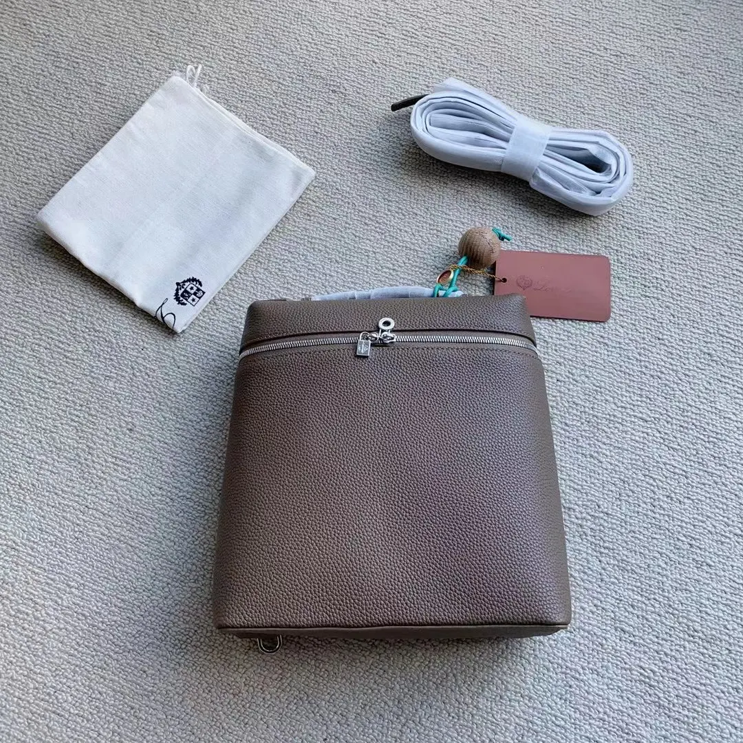 Loro Piana Extra Pocket L23.5 leather backpack Loro Piana