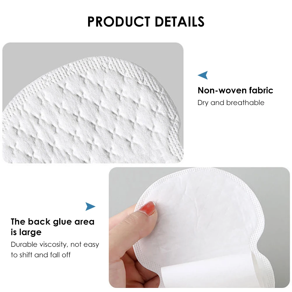 10/20Pcs Armpits Sweat Pads for Underarm Gasket from Sweat Absorbing Pads for Armpits Linings Disposable Anti Stickers