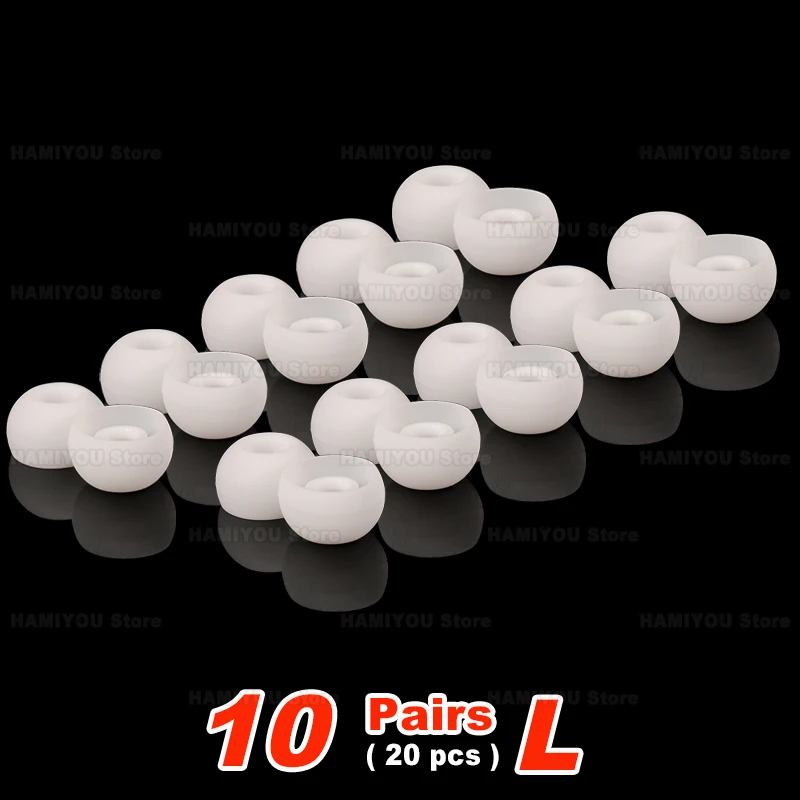 Silicone Noise Reduction Earbud Tips - Soft and Comfortable Replacement Earplugs