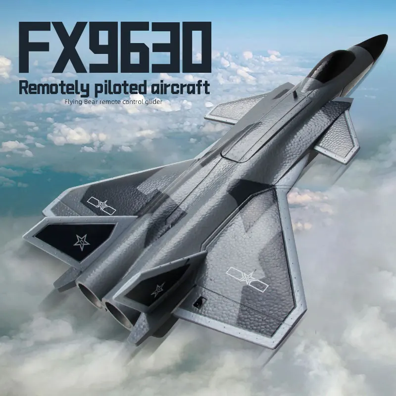 

Новый радиоуправляемый самолет Fx9630, четырехканальный пенопластовый противоударный самолет с фиксированным крылом, планер J20, игрушка для истребителей