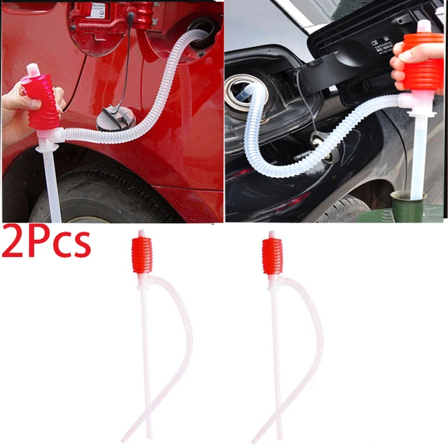 Pompe manuelle de transfert de carburant, siphon portable pour Jane Diesel  et autres liquides d'eau avec tuyau - AliExpress