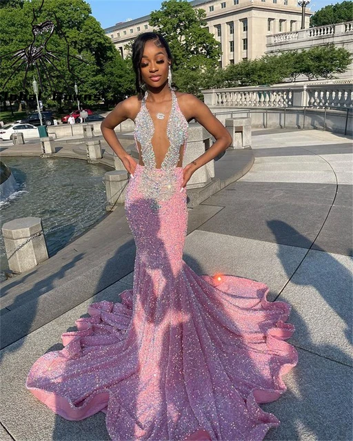 Ball Gown Prom Dresses With Spaghetti Straps Vestidos De Fiesta Sparkling  Sequined Evening Gowns Corset Bodice Long Formal Dress From 157,5 € | DHgate