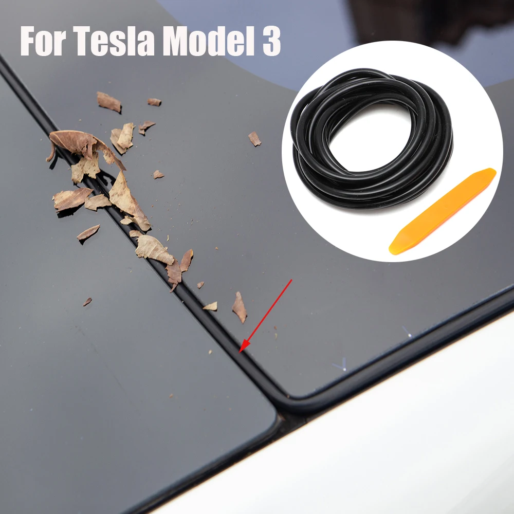 

Автомобильный комплект шумоподавления, бесшумное уплотнение Tesla Model 3 Three 2022 Skylight, стеклянная полоса, автомобильные Внешние запчасти, аксессуары