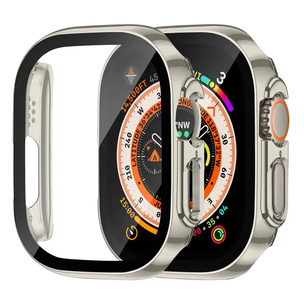 Apple Watch Ultra Durable Case with Tempered Glass Screen Protector