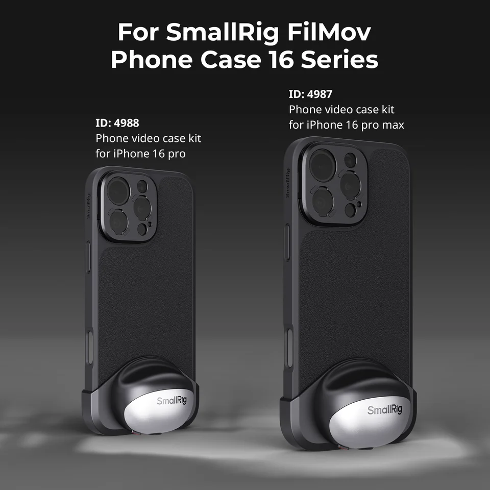 Smallrig-iPhone用フィルターアダプター,取り付け可能,磁気マウント