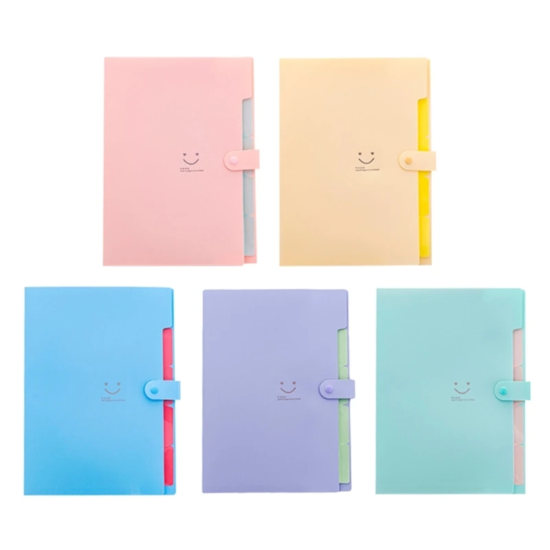 Accordion File Organizers Expanding File Folder with Labels for School Office