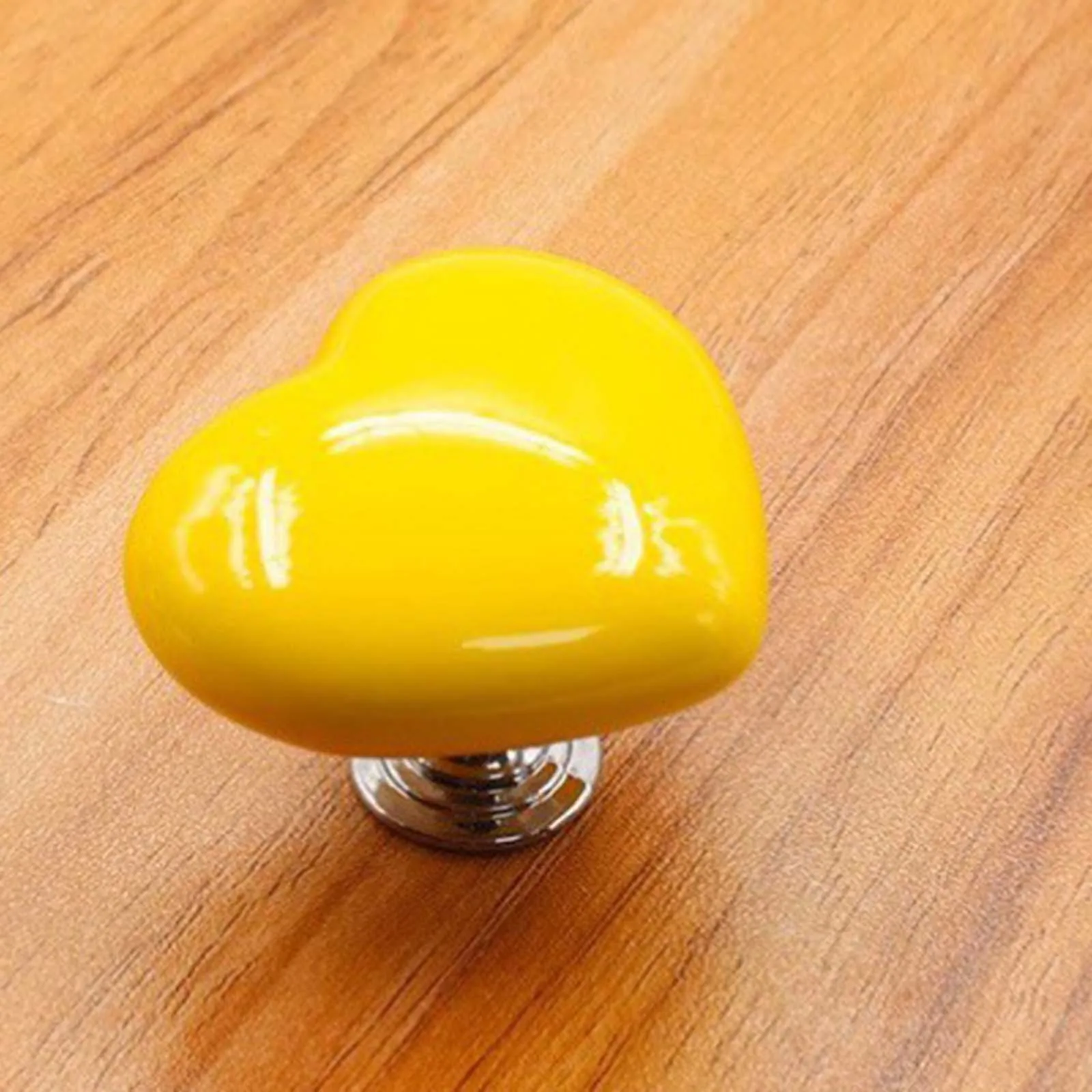 Heart Shaped Toilet Press Button 3Pcs Replacement Creative Functional Toilet Tank Button for Lavatory Hotel Room Restroom