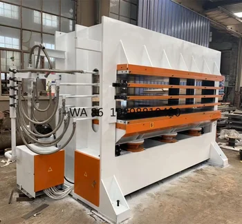 50t 80t 100t 120t 150t 180t wood hydraulic vulcanized doormats bamboo core block board laminating melamine hot press machine