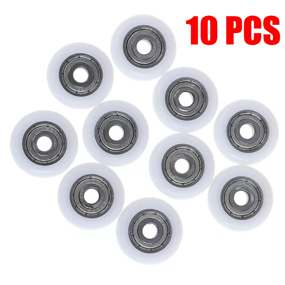 Premium 10-Piece Shower Door Roller Wheel Set