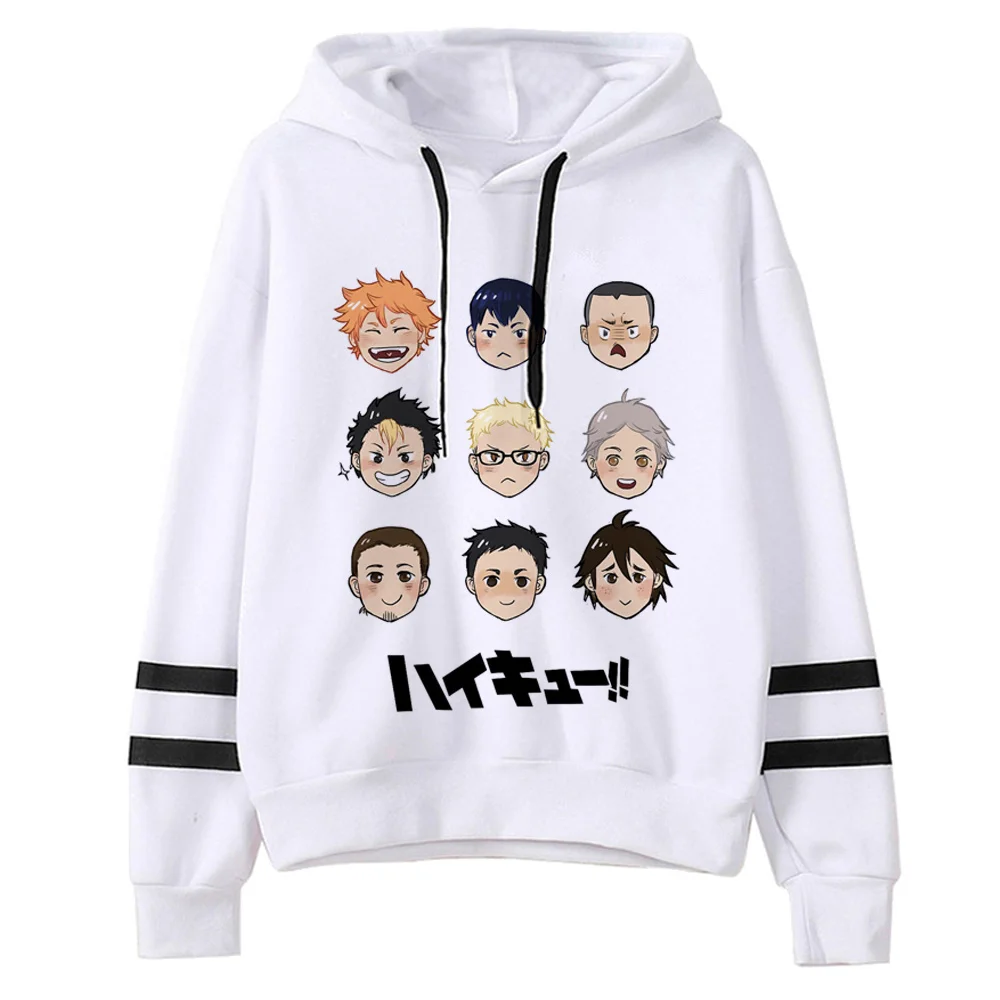 

Haikyuu Volleyball Voleibol hoodies women graphic harajuku Hooded Shirt female Korean style pulls