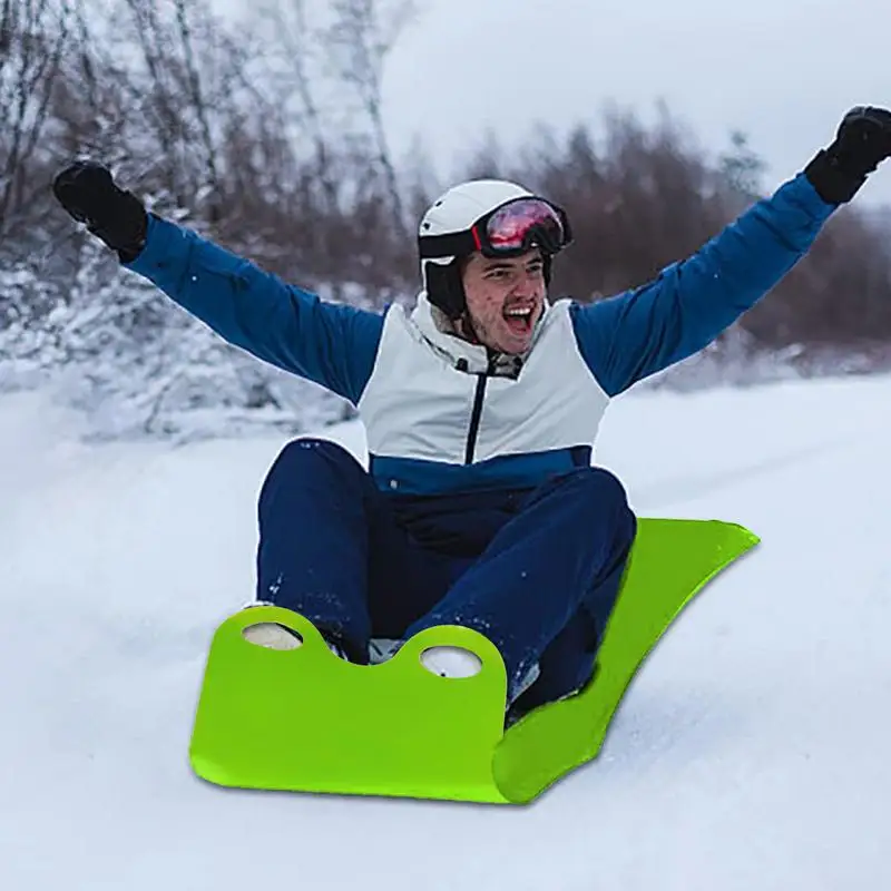 Snow Sled Mat Portable Rolling Snow Slider High Speed Flexible Lightweight Snow Sledding Equipment For Adults Beach Snow Grass