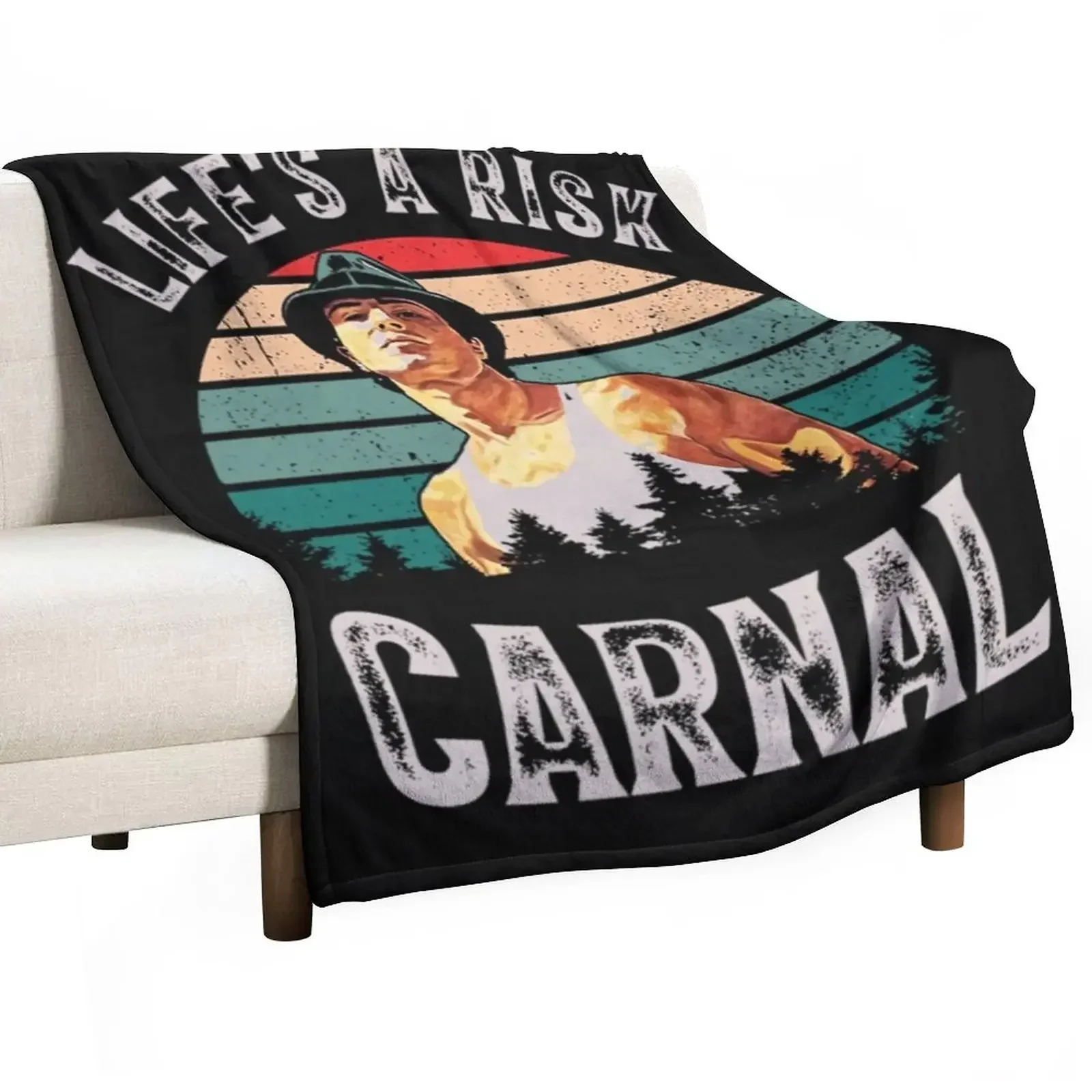

Funny Blood In Blood Out T-ShirtLife's a risk Carnal Throw Blanket halloween Luxury Thicken Beautifuls Blankets