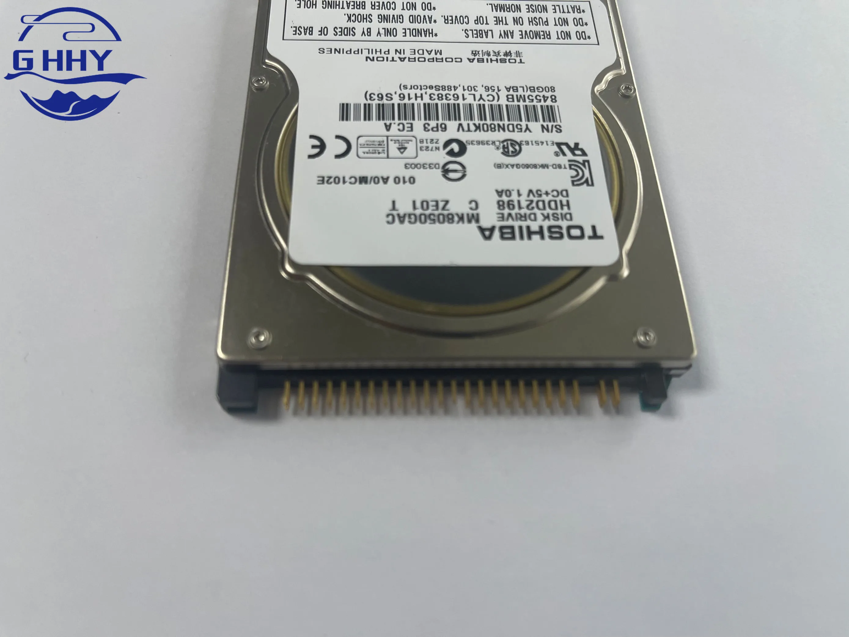 BMW CIC 라디오 차량용 HDD 네비게이션 시스템용 오리지널 디스크 드라이브, MK8050GAC MK8050GACE ZK01 DC + 5V 1.3A 80GB, 무료 배송