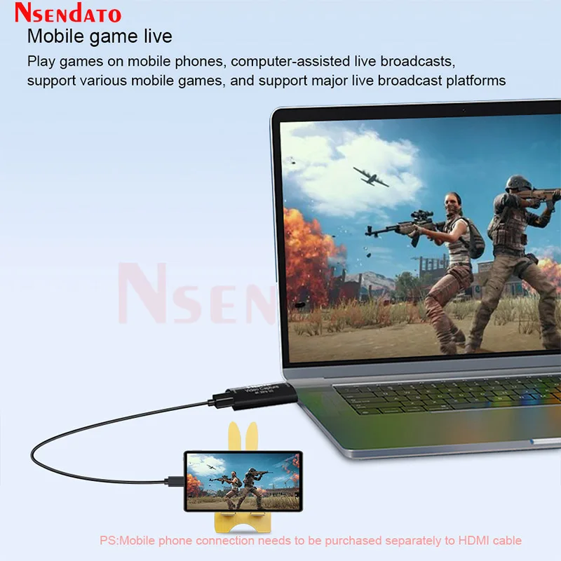 USB 3.0 Video capture card 4K 60Hz 1080P 60fps USB3.0 Audio Video Game Capture Grabber Card for OBS Live Streaming PC TV Monitor