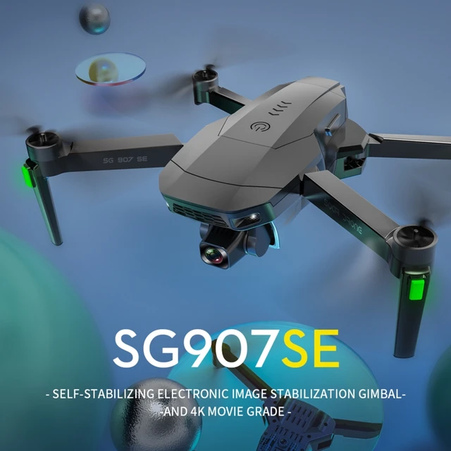SG907 RC Folding Drone App Controlled 360°Stunt Flip Over Smart Mini Quadcopter w/ Gesture Sensor 4K Lens for Beginners 1