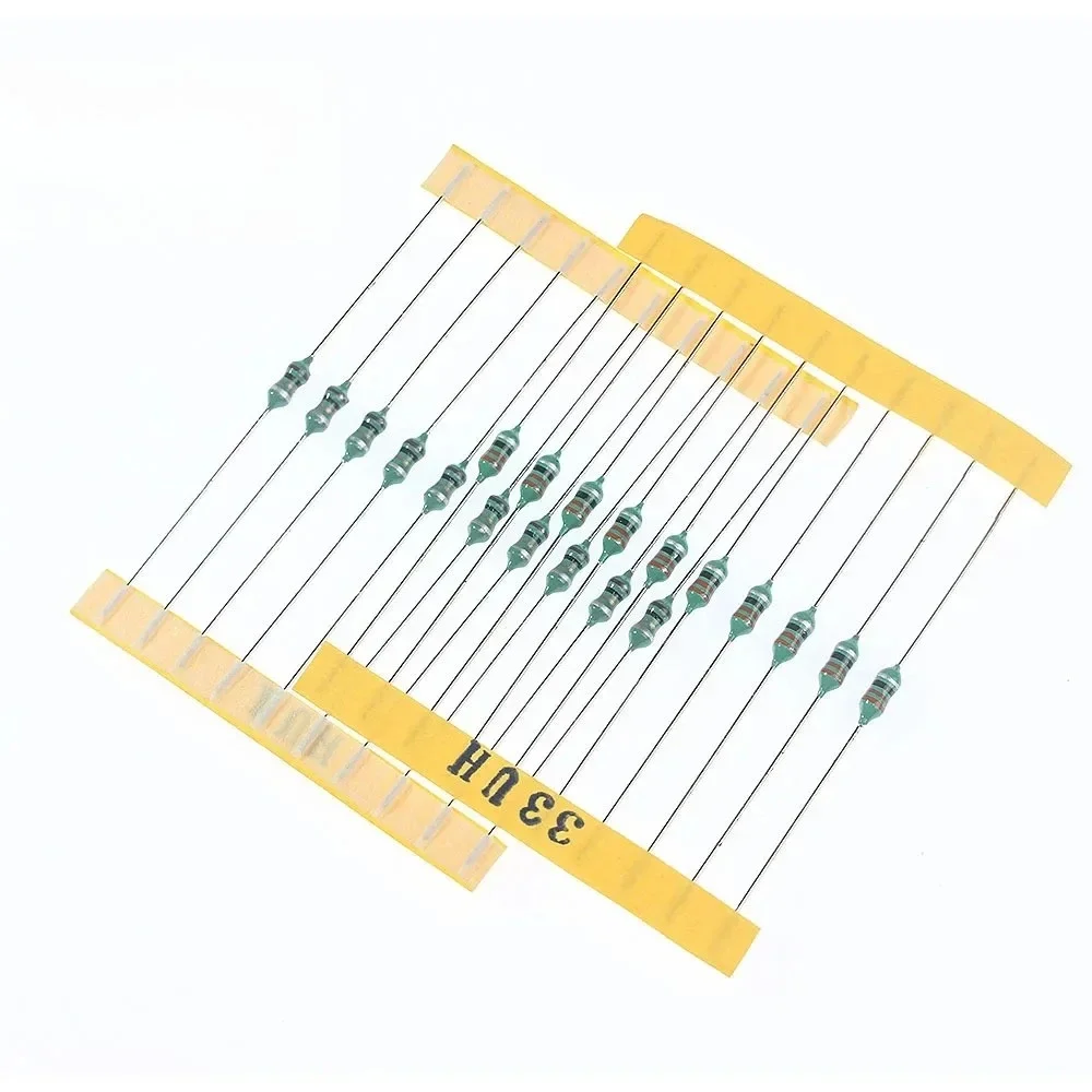 120pcs 0410 1 / 2W DIP-Induktivitäten Sortiment Kit 12 Werte 1UH-1MHY diM ynhql