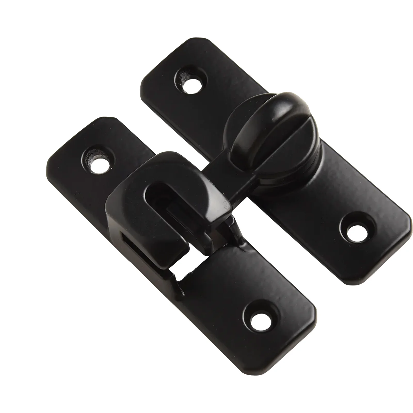 Description Picture 6 of itemDoor Lock Latch Bolt Home Security Latch Zinc Alloy 90 180 Degree Lock Bolt Bathroom Sliding Door Lock Anti-Theft Hardware ﻿