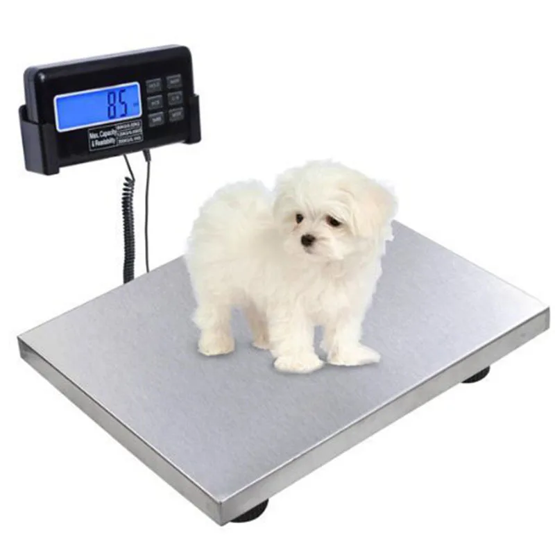 

Multifunctional new pet electronic scale multi-range stainless steel pet express parcel electronic scale 60-200KG