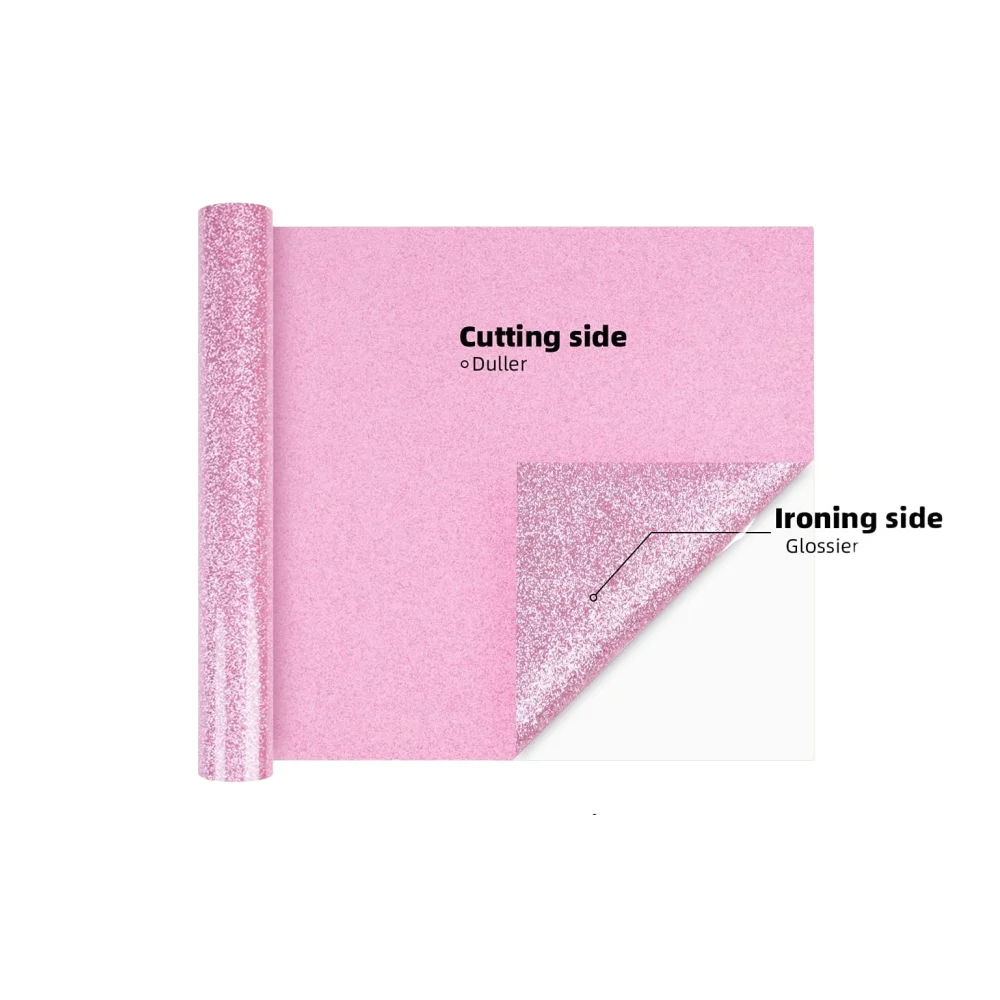 Glitter 3D Shimmer Puff Heat Transfer Vinyl