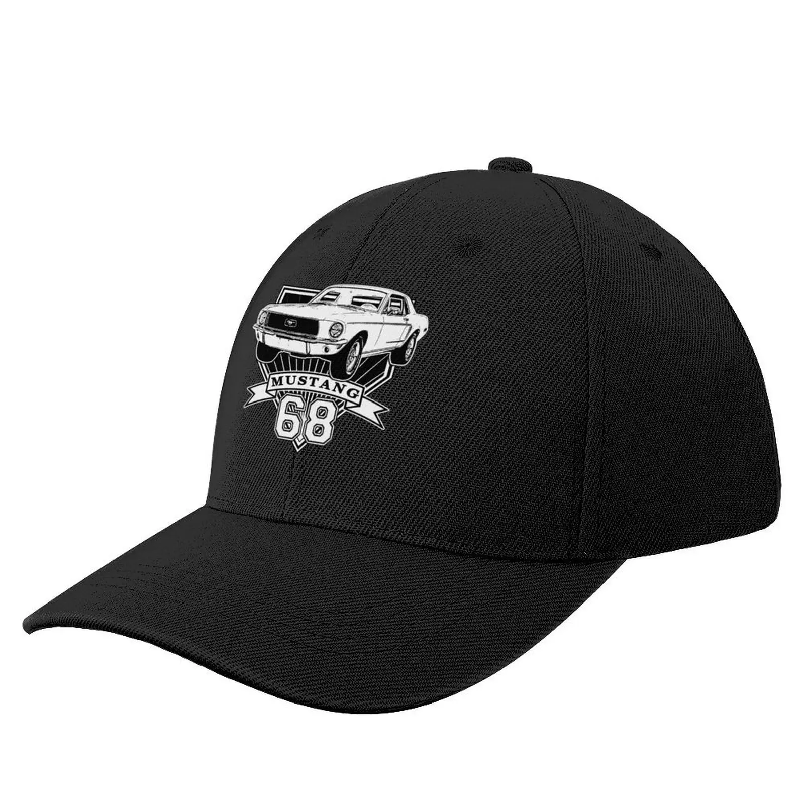 

68 Mustang Coupe Baseball Cap New Hat Vintage Hats Man Women's