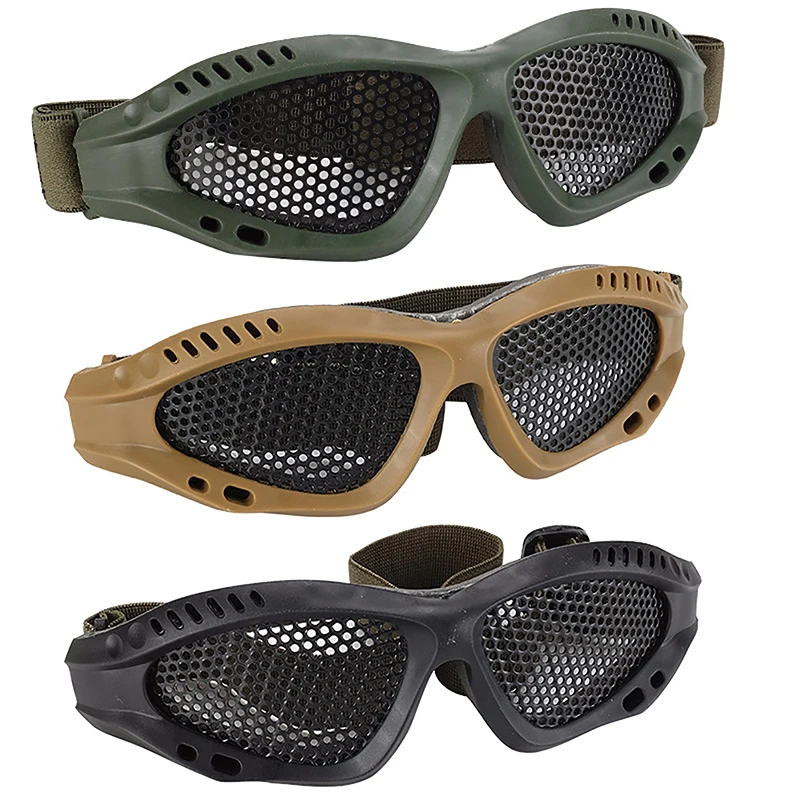 Tactical Goggles Shooting Glasses 1Pc Hunting Tactical Paintball Airsoft Shock Resistance Eye Game Protector