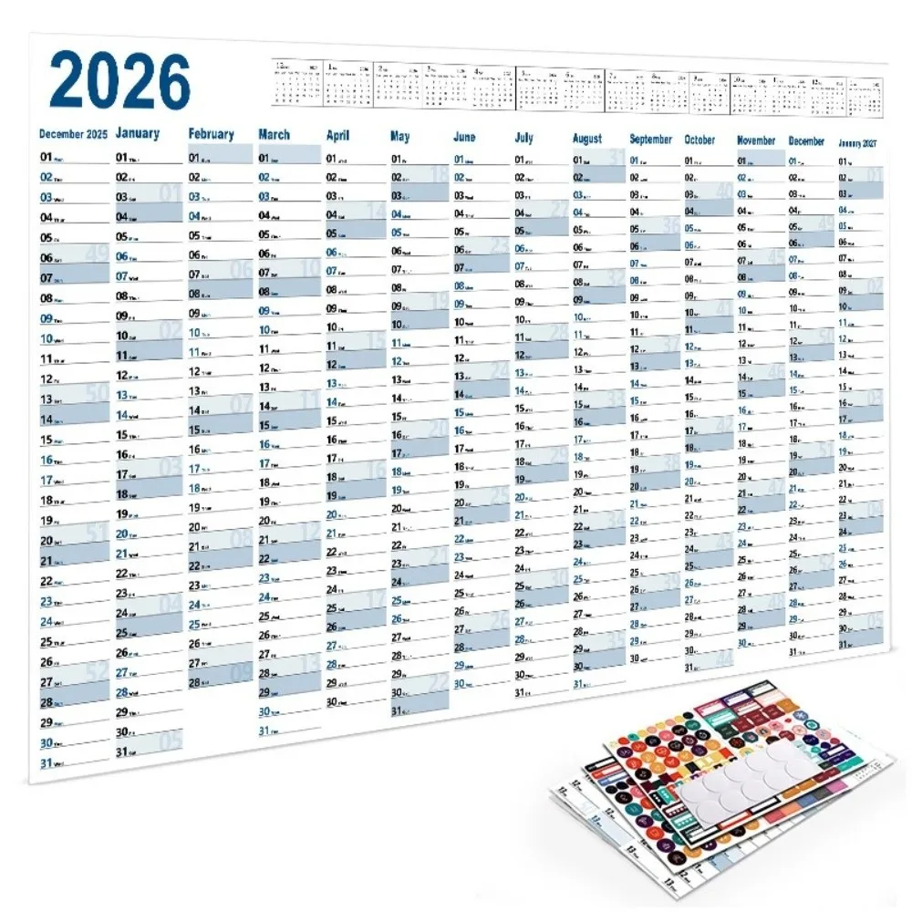 2026 Wall Hanging Annual Planner and Organizer
