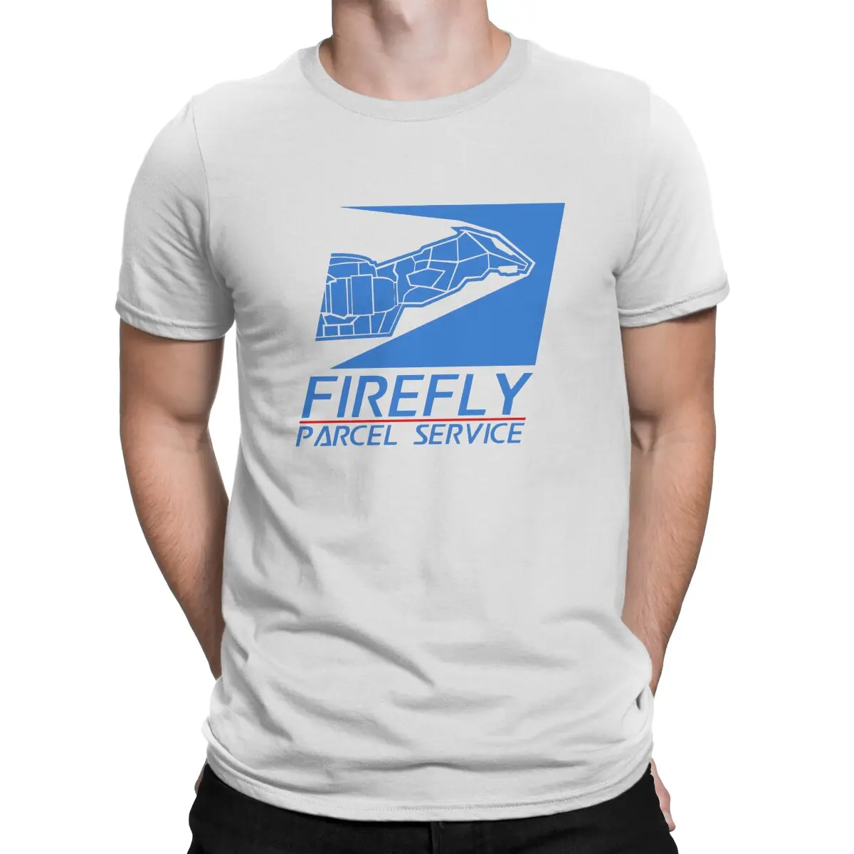 Firefly Serenity Tv Tshirt Parcel Service Classic Basic Poliestere T Shirt Leisure Men Tee Shirt Stampa Grande Vendita