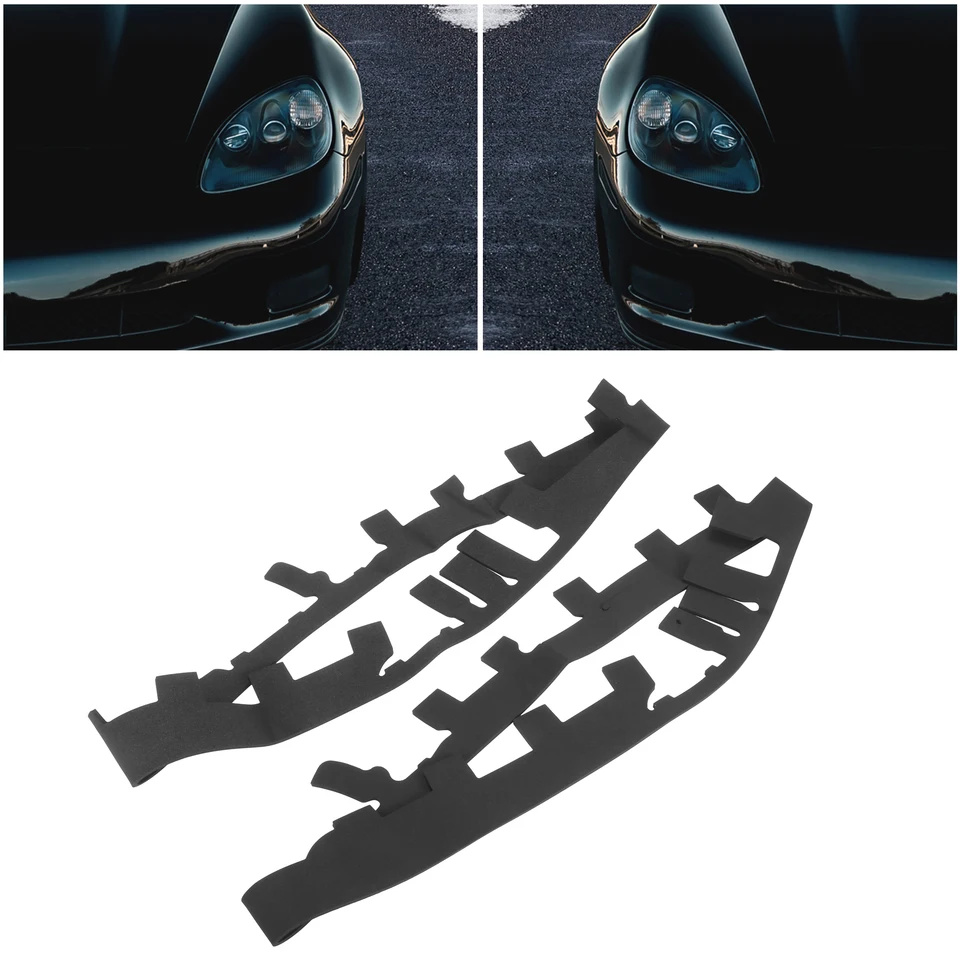 Fit For BMW E92 E93 Coupe M3 328i 335i Cabrio Headlight Headlamp Lens Cover Pair - View #5
