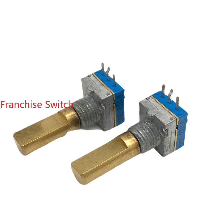 10PCS 9MM Potentiometer R097 Single B10K 20MM Half Shaft  Turn