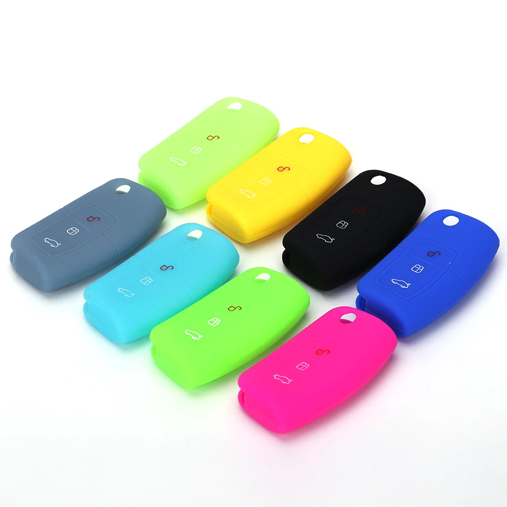 Key Remote Cover Case Flip Shell For Ford Fiesta Focus 2 Ecosport Kuga Escape