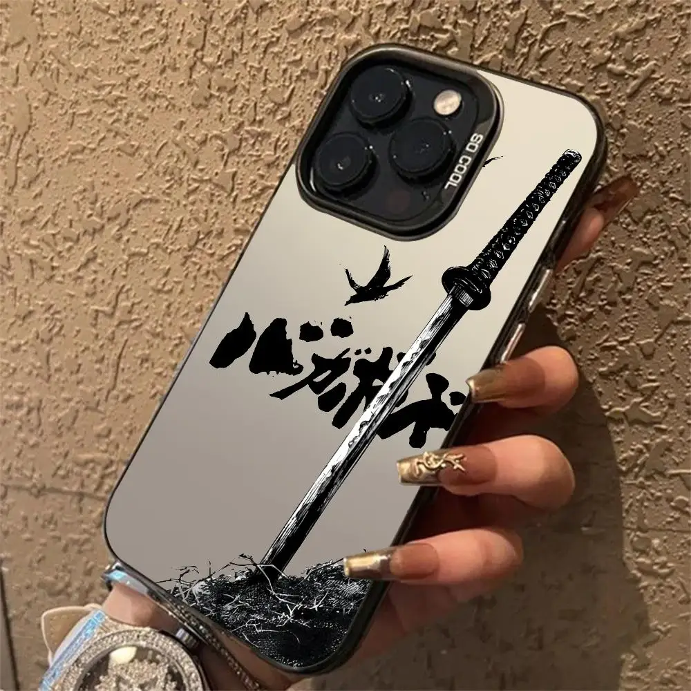 Japanese Comics Vagabond Samurai Plating Matte Phone Case Cover