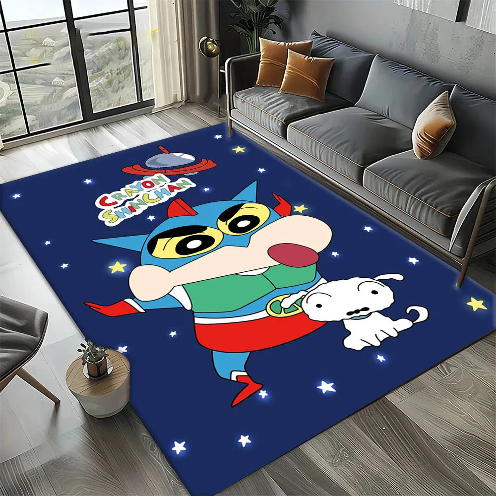 Tappeto 3D C-Crayon Shin-Chan, Cartone Animato Carino, per Arredamento Casa, Cucina, Regalo per Bambini, Tappetino Antiscivolo - immagine 3