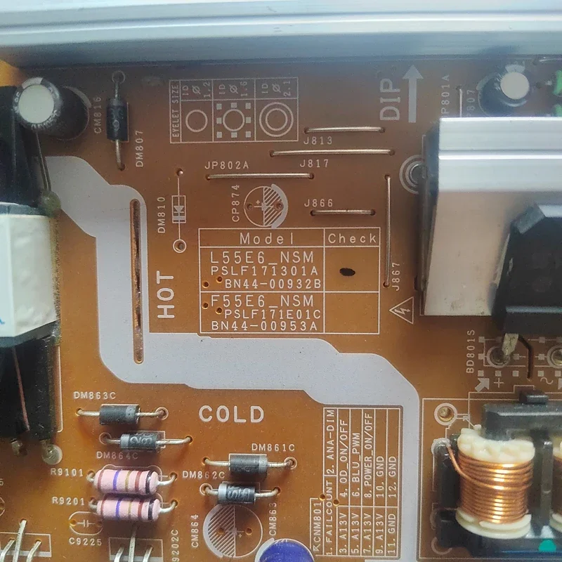 

Плата питания BN44-00932B, подходит для телевизора UA55NUC30SJ UA55NU7300JXXZ