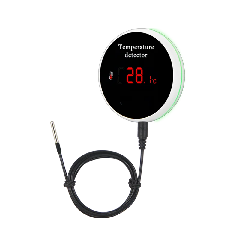 

Digital WIFI Temperature Detector with 1M Sensor Life Thermometer Thermostat APP Remote Monitoring