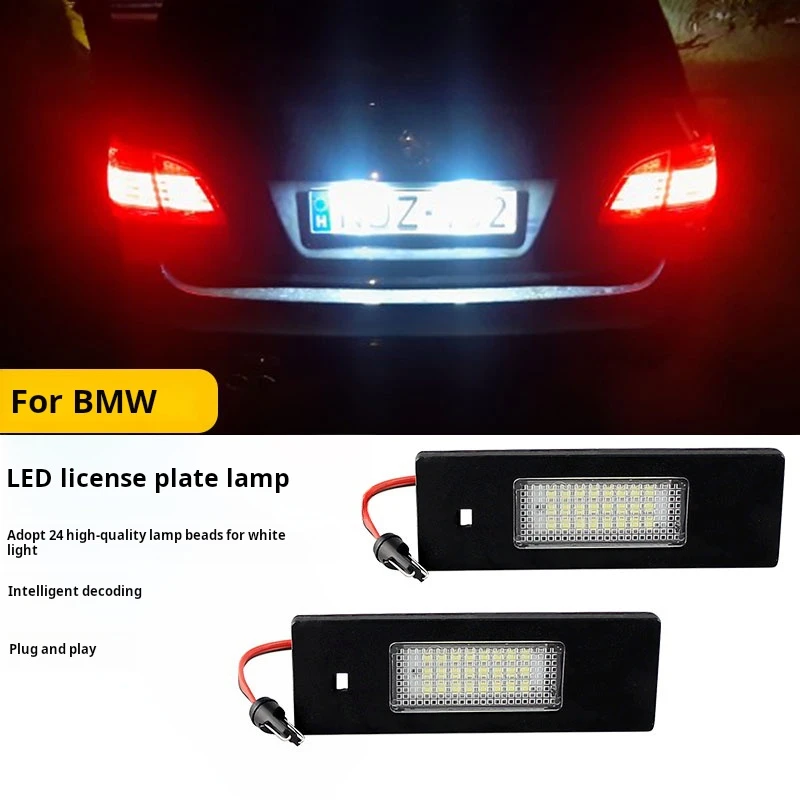 

Suitable For Bmw 1 Series 6 Series E81e85e86e87e63e64m6f12e89z4 License Plate Light Modification