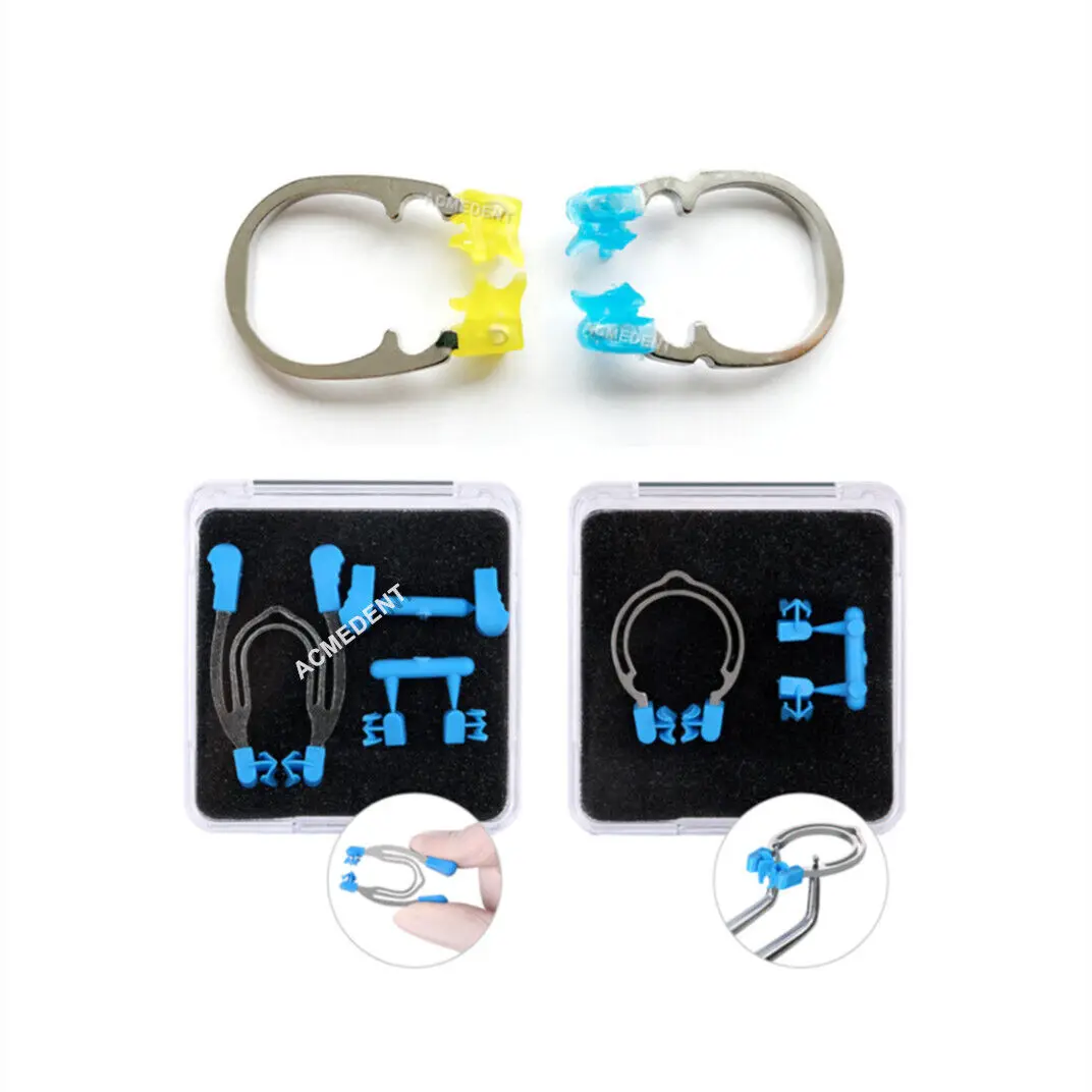 

4type Dental Matrix Ring Matrices Clamp Rings Stainless Resin Myclip Matrice