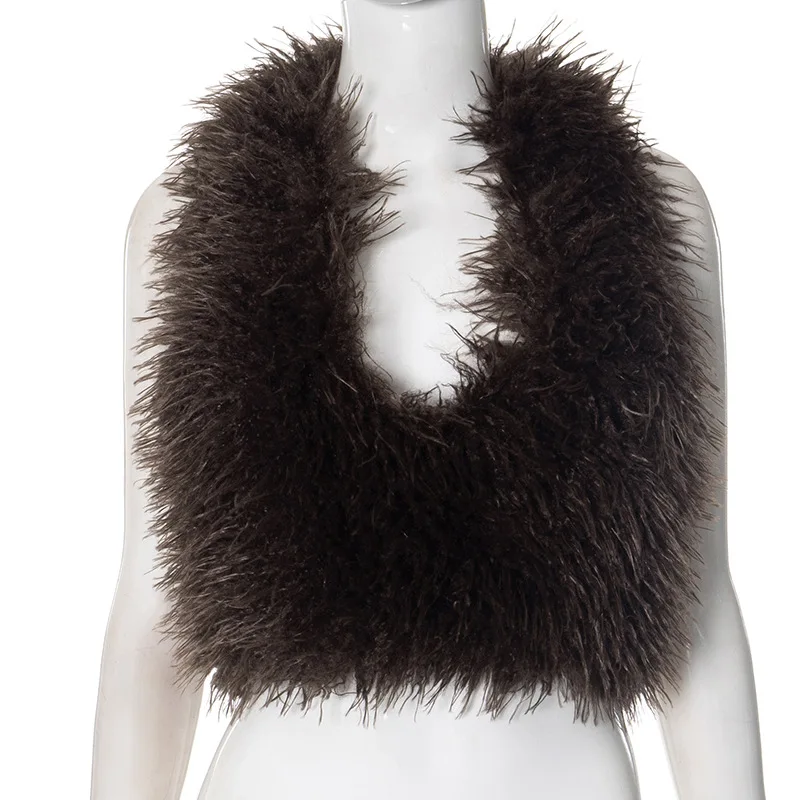 Faux Fur Waistcoat