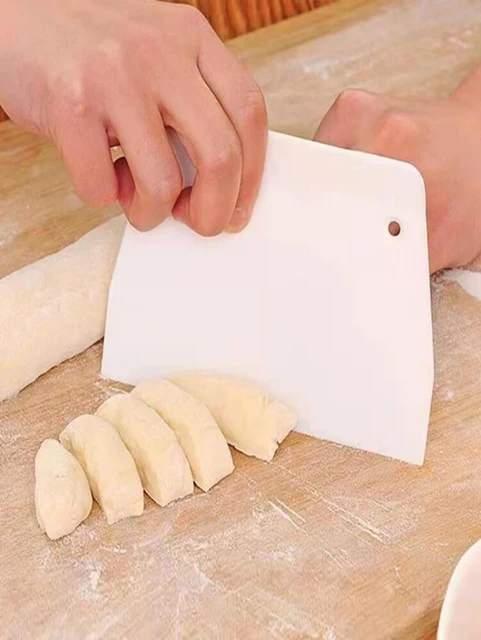 Plastic Pastry Dough Scraper Cutter Kitchen  Pastry Scraper Cutter Baking  - Baking - Aliexpress