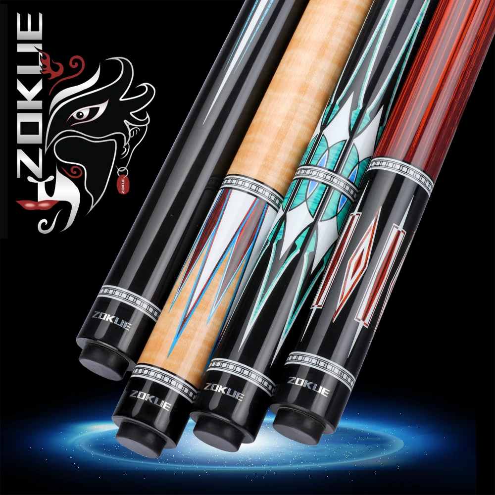 Zokue Carom Stick Professionale Carom Stecca Da Biliardo Coreano 3 Cuscino Stecca Da Biliardo Carom Taper 12Mm Punta 142 Cm Libre Stecca Con Custodia