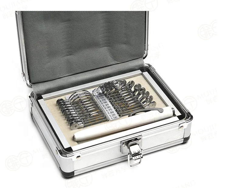 Ophthalmic equipments progressive multi-focus lenses trial lens set