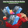 MIG Welder 200Amp 110V/220V Gas MIG/Gasless Flux Core MIG/Stick/Lift TIG/Spot Welding/Spool Gun Multi Process Welding Machine 6