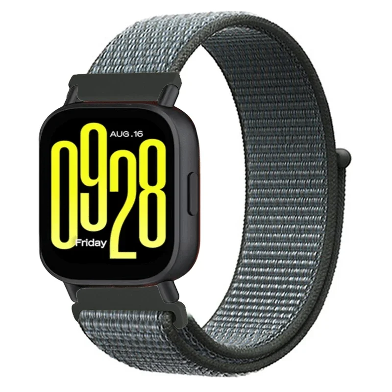 Breathable Nylon Sport Wristband - 22mm Loop Strap, Comfortable Fit