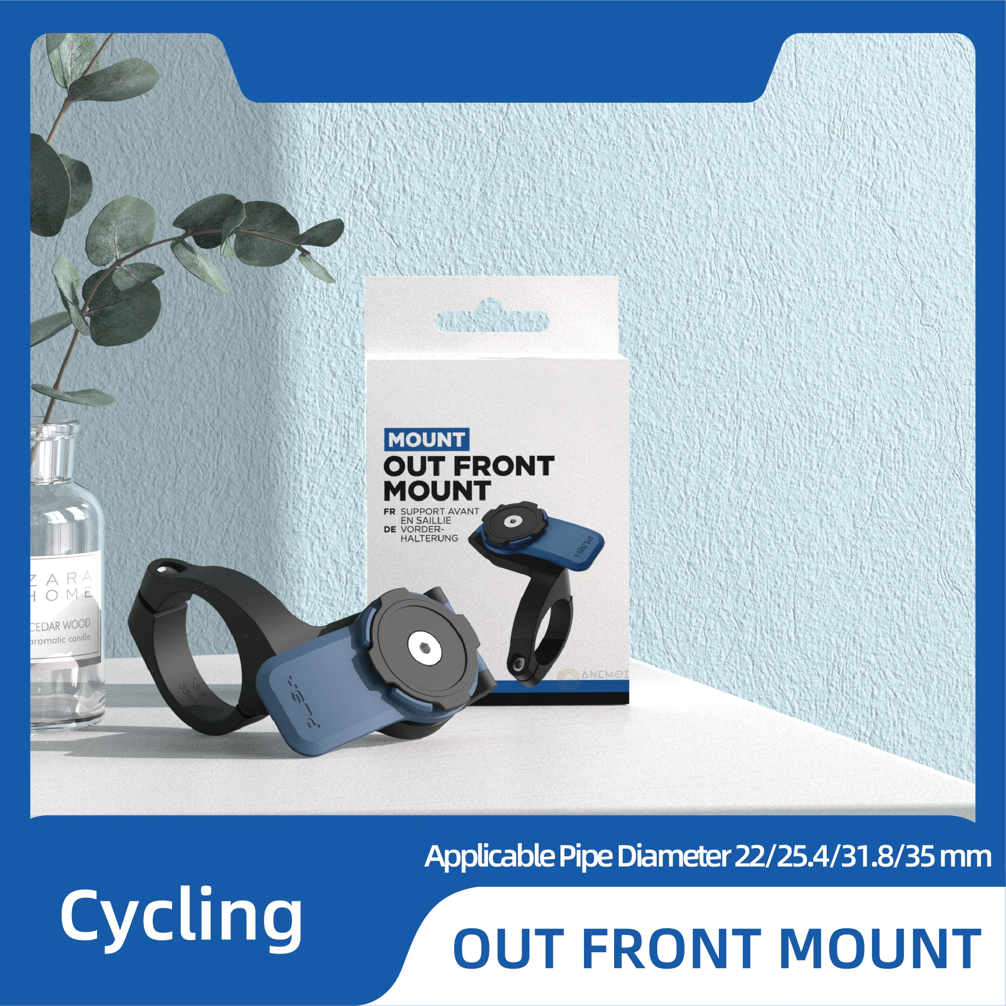 Out Front Mount Cycling Phone Holder Bike Cellphone Holders cycling phone holder