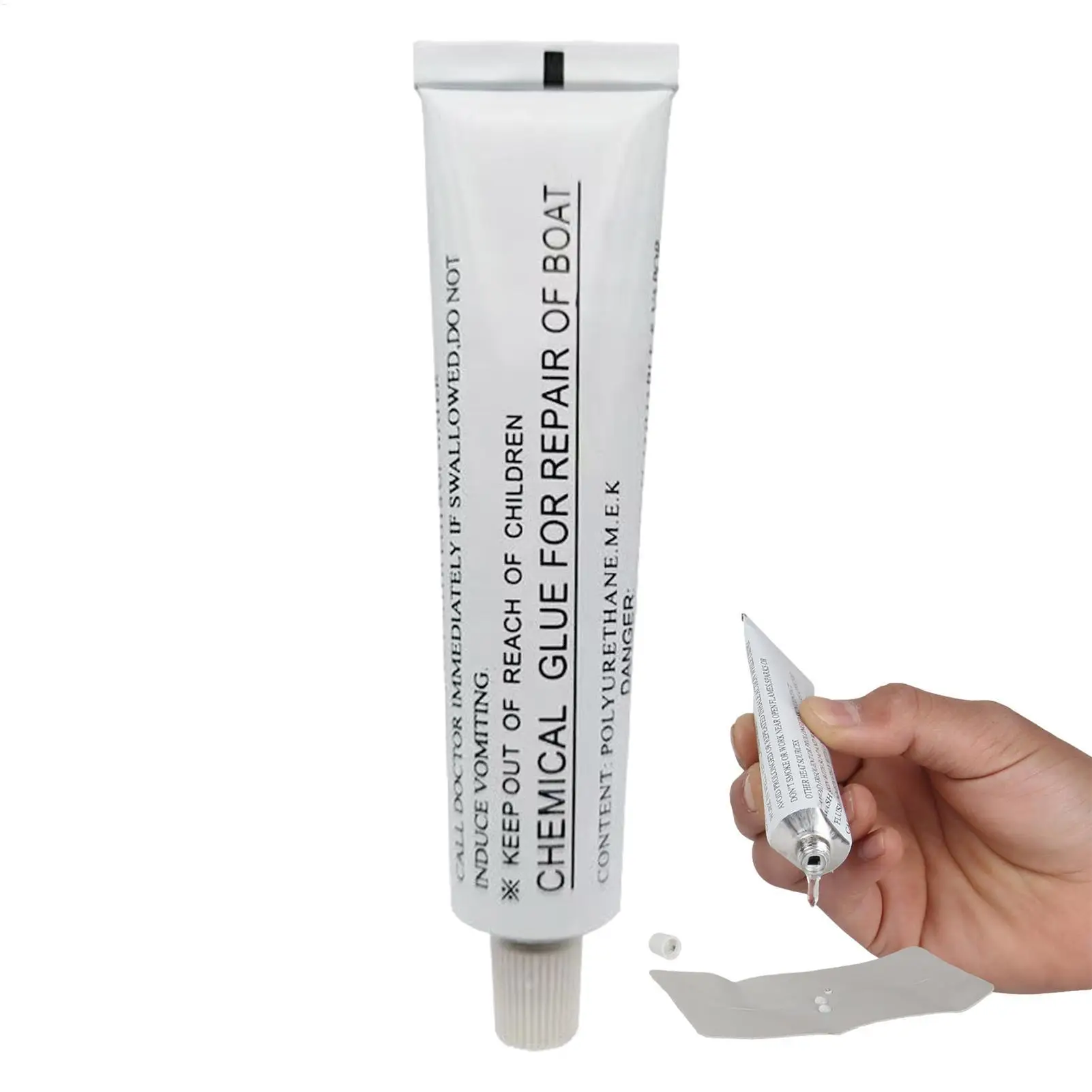 PVC Glue for Inflatable Boat 30ml PVC Inflatable Boat Glue Strong Adhesive Repair Tool for Kayak Paddle Boat Inflatable Boat