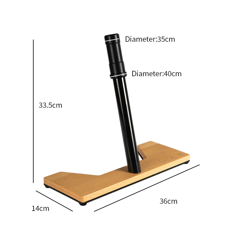 Aceoffix Display Parking Rack For Brompton Repair Rack Wood Veneer Aluminum Alloy Base